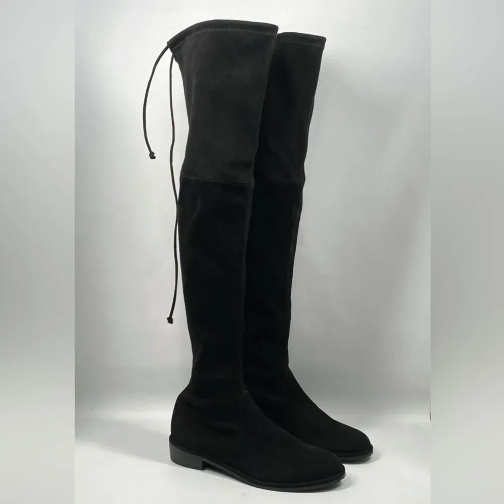 Stuart Weitzman Lowland Suede Thigh-High Boots size 7